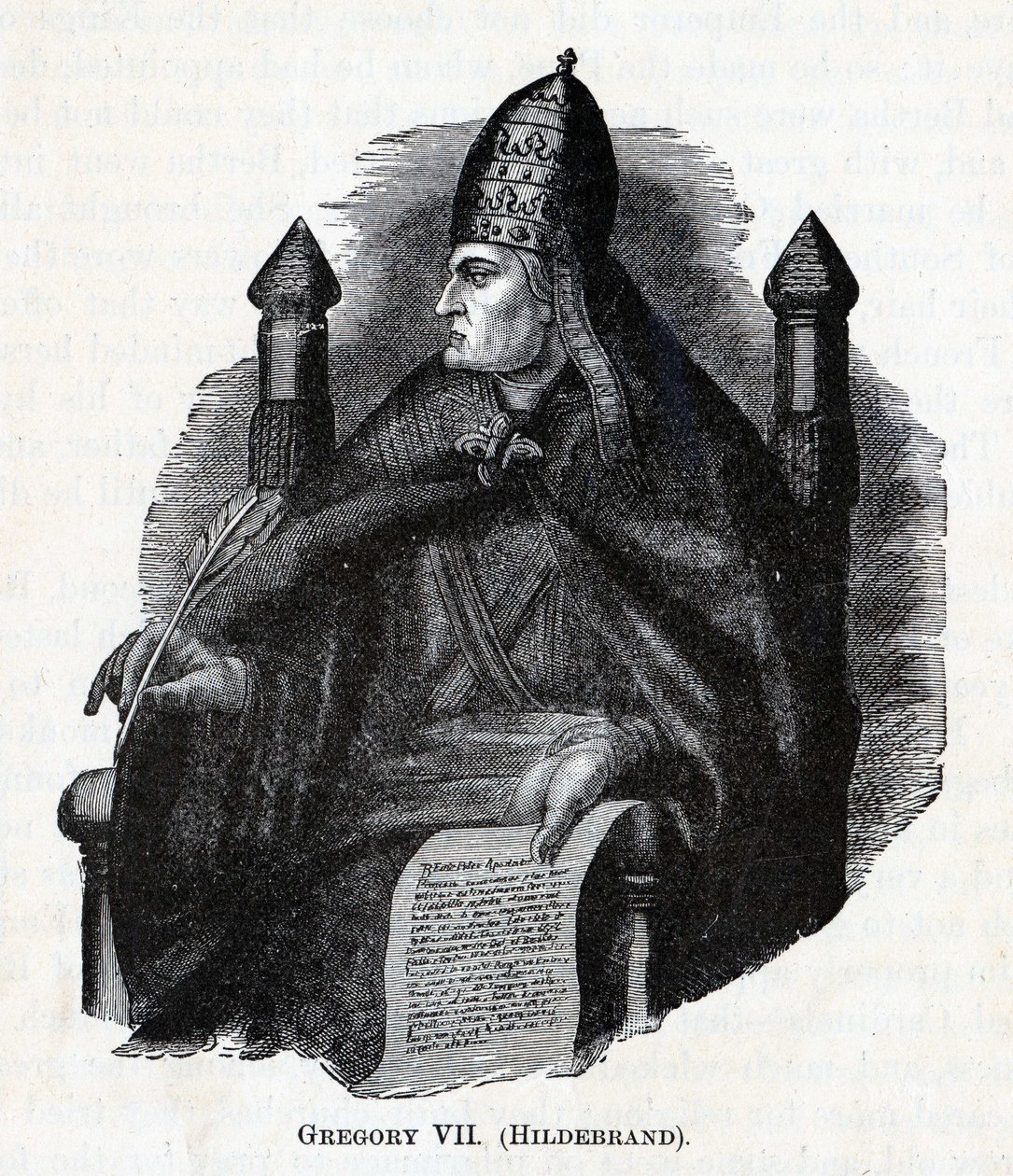 Řehoř VII Hildebrand, 1882 od Unbekannt