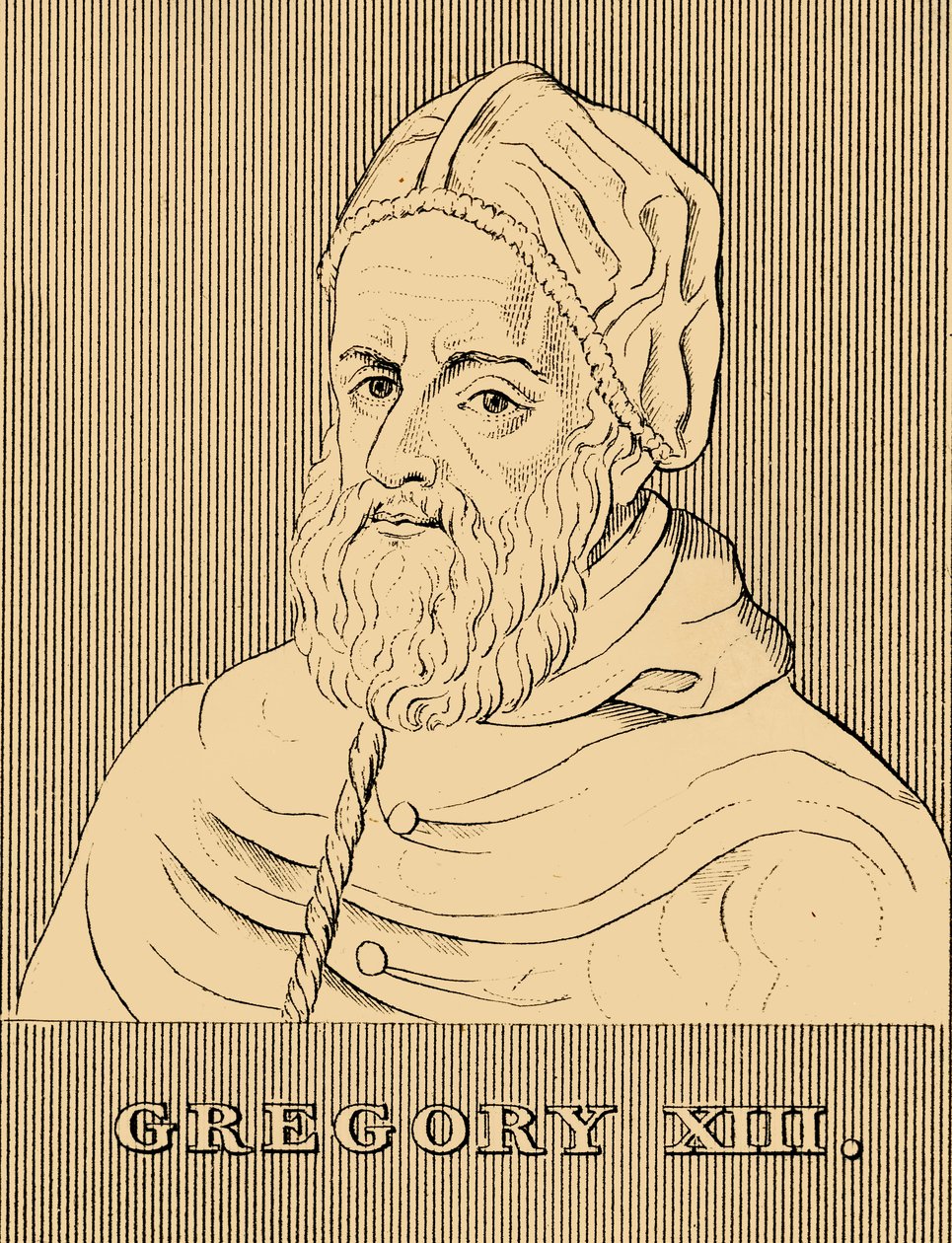 Řehoř XIII., 1502-1585, 1830. od Unbekannt