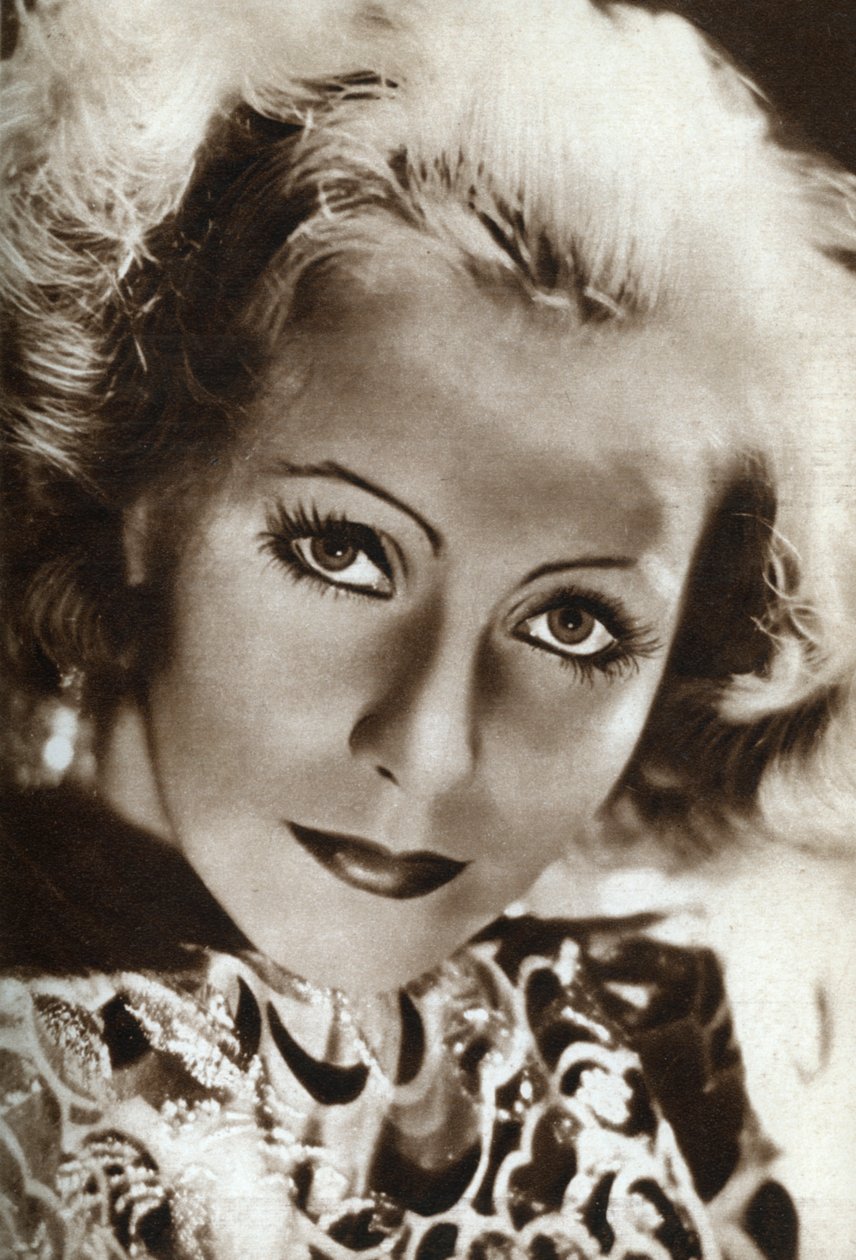 Greta Garbo , švédská herečka, 1933 od Unbekannt