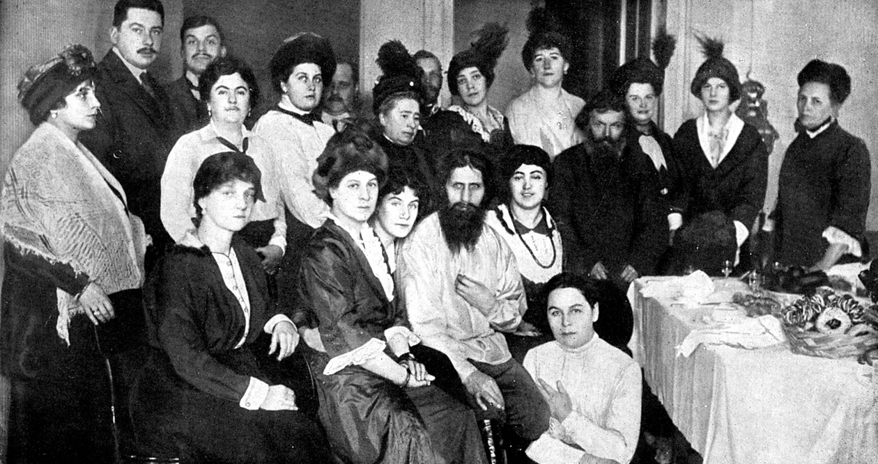 Grigori Rasputin, ruský rolník, svatý muž a mystik od Unbekannt