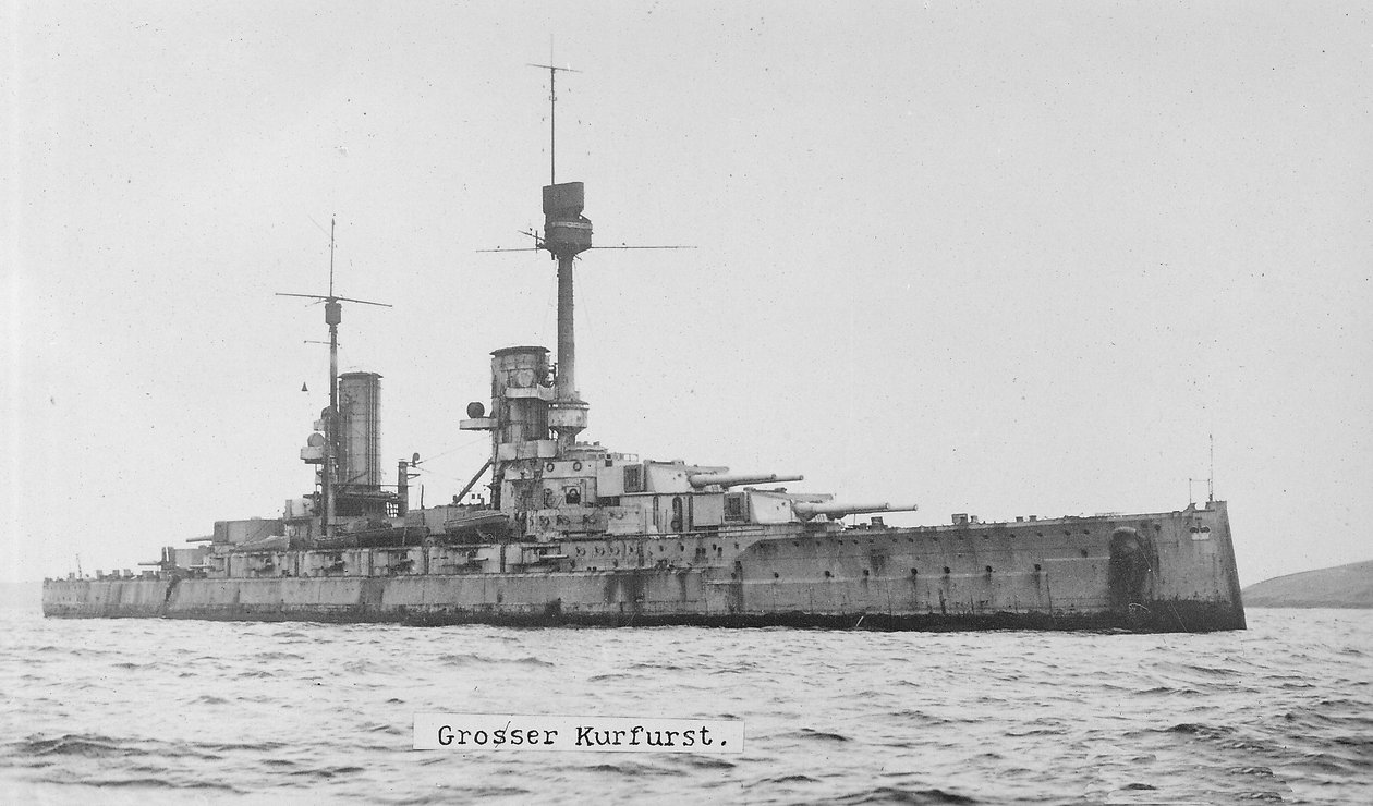 Grosser Kurfurst (černobílá fotografie) od Unbekannt