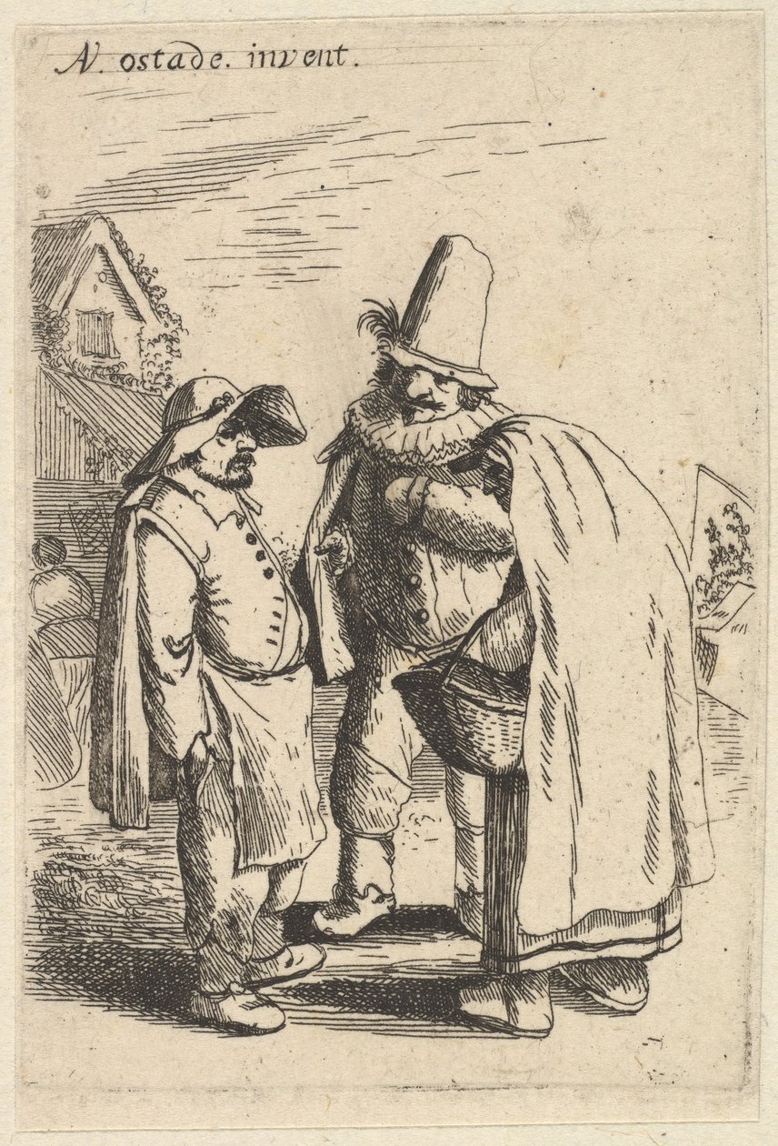 Groteskní postavy, 1610-85. od Unbekannt