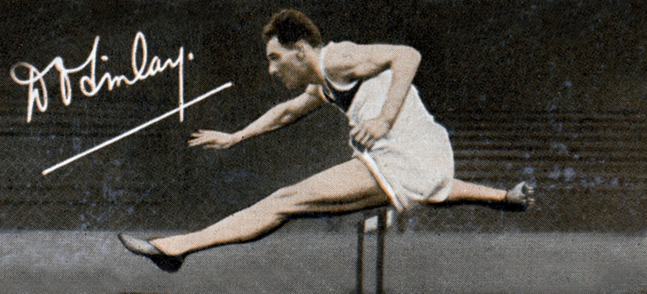 Kapitán skupiny Donald Don Osborne Finlay, Velká Británie a olympijský překážkář, 1935 od Unbekannt