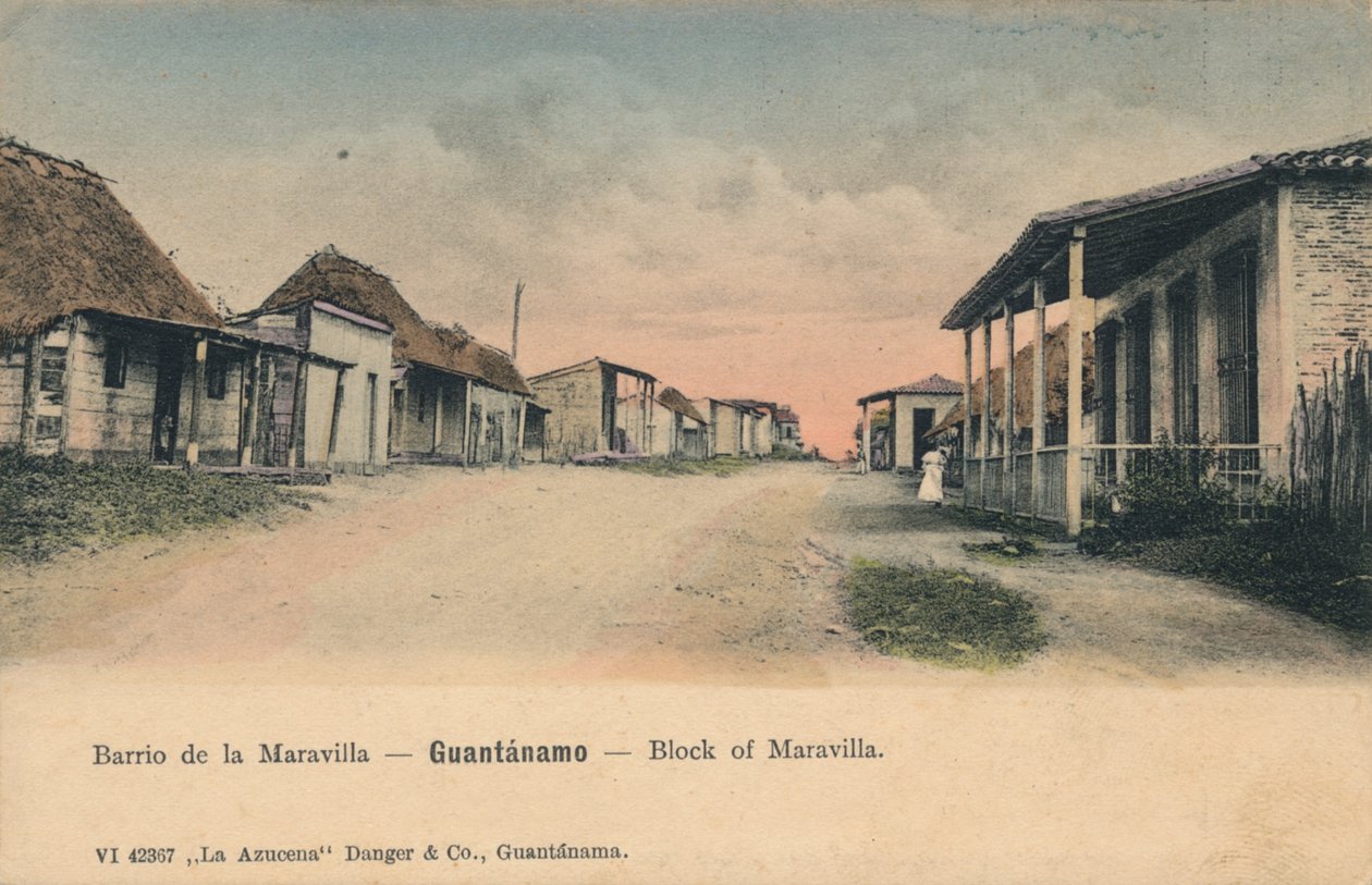Guantánamo - blok Maravilla, c1910 od Unbekannt