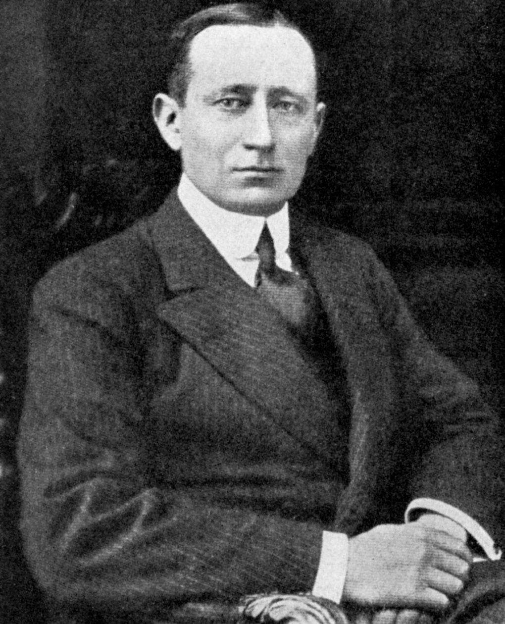 Guglielmo Marconi, italský vynálezce, c1920 od Unbekannt