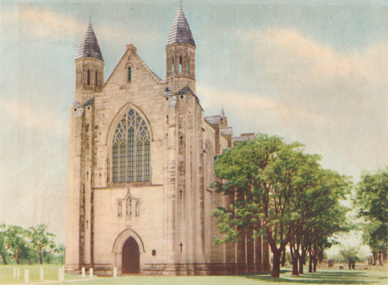 Kaple Guildford Grammar School, c1947. od Unbekannt