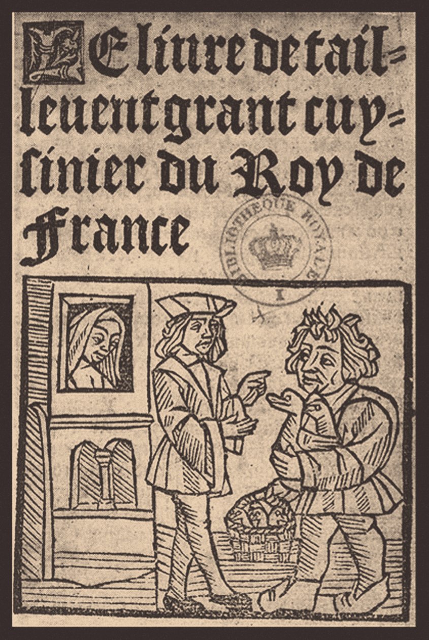 Guillaume Tirel, dit Taillevent Le Viandier, 16. století od Unbekannt
