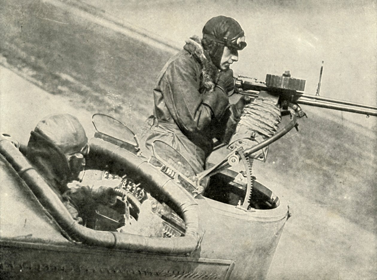 Zbraň a nástroje používané pilotem, 1919. od Unbekannt