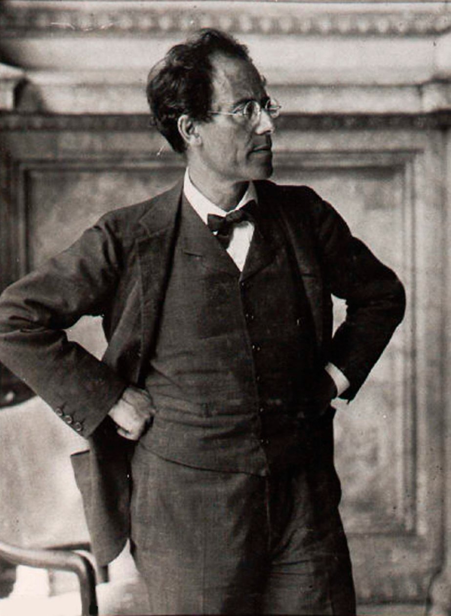 Gustav Mahler, rakouský skladatel a dirigent, 1900 od Unbekannt