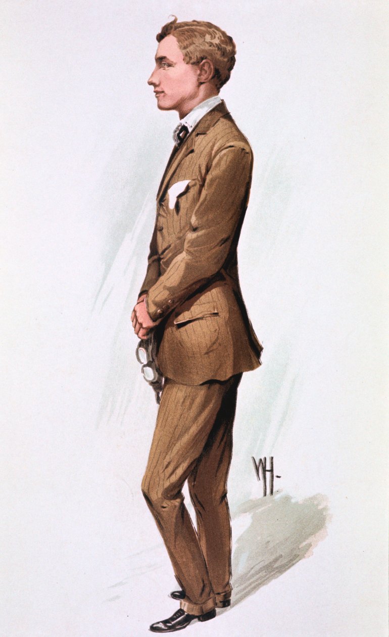 Gustave Hamel , britský průkopník letectví, 1913 od Unbekannt