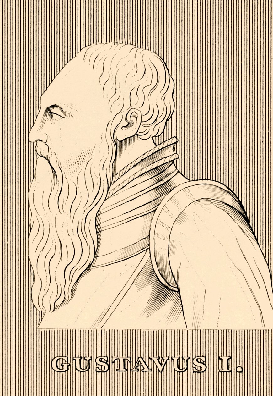 Gustav I, 1496-1560, 1830. od Unbekannt