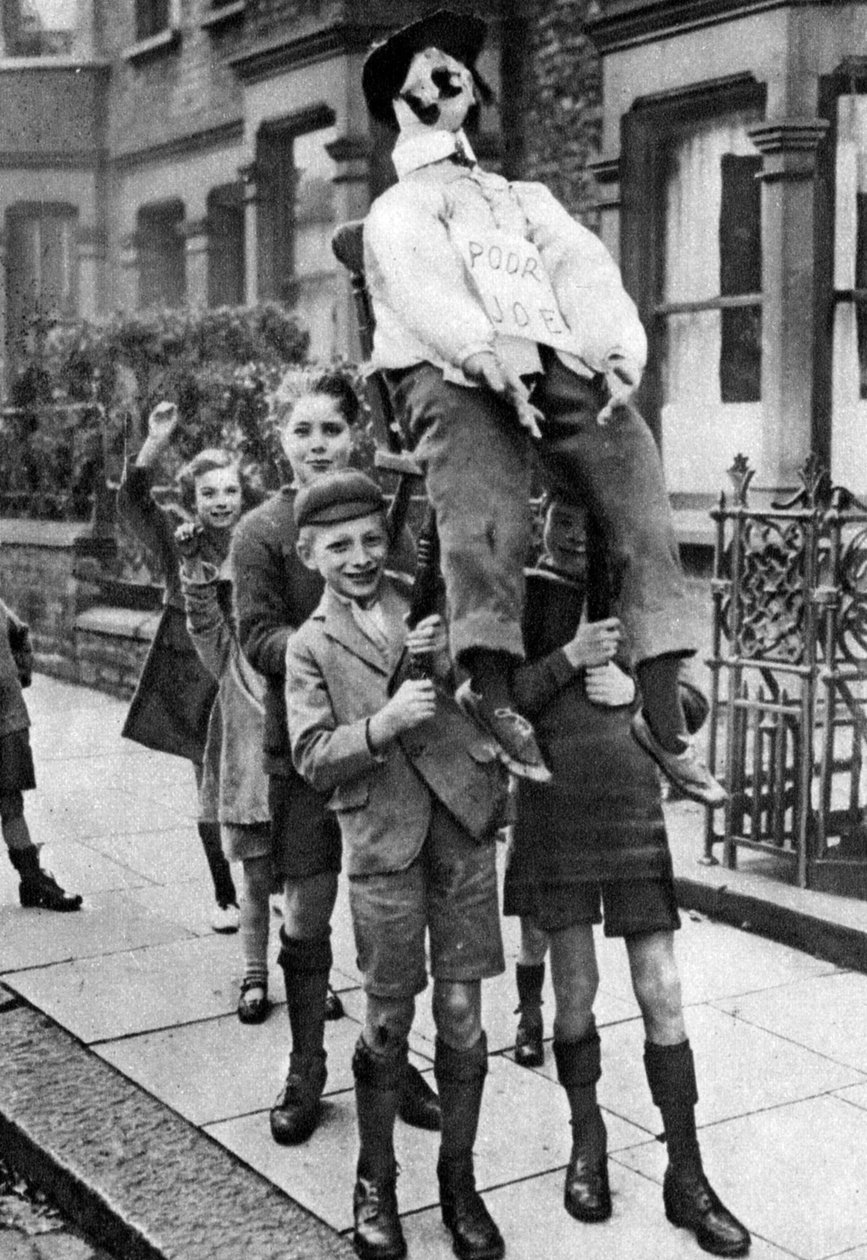 Guy Fawkes Day, Londýn, 1926-1927 od Unbekannt