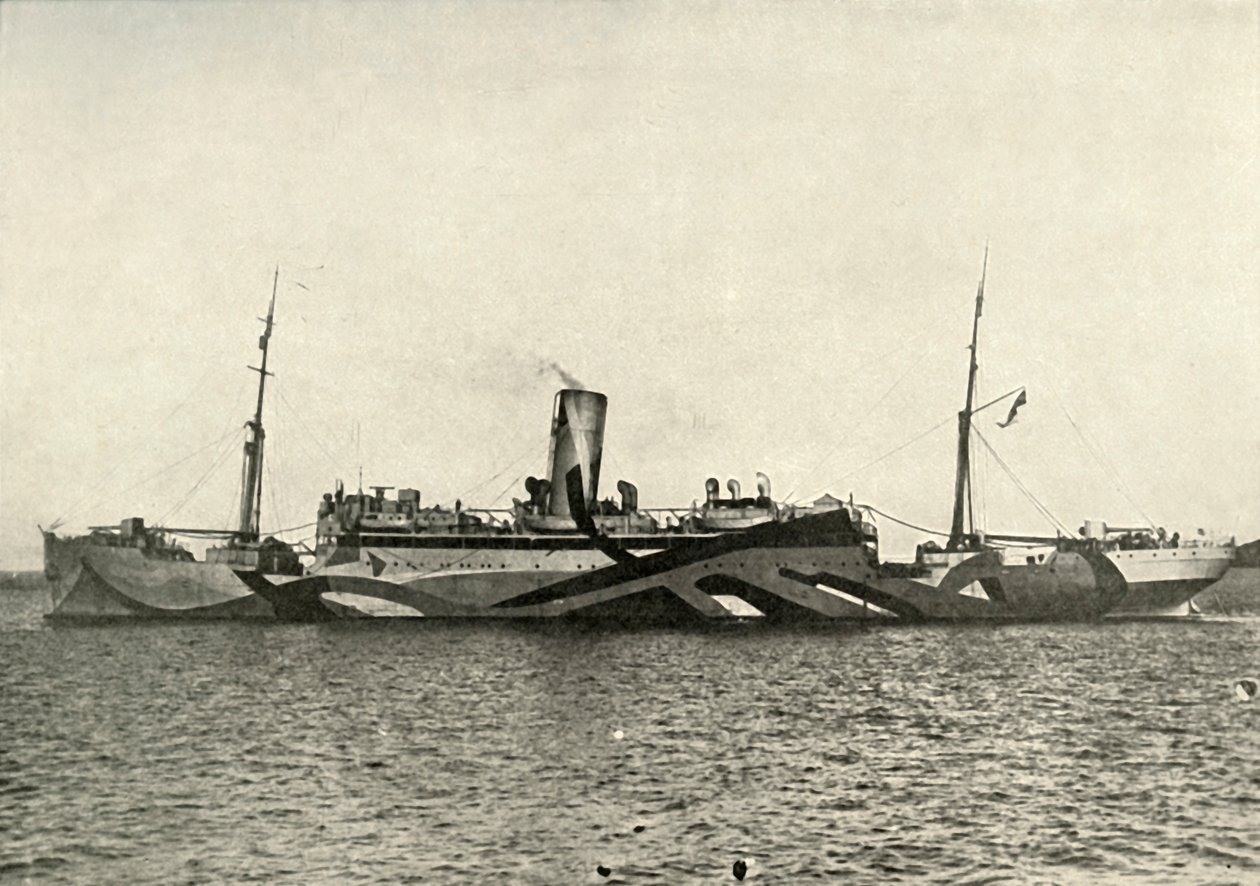 H.M. Kamuflovaný pomocný křižník Coronado, 1919. od Unbekannt