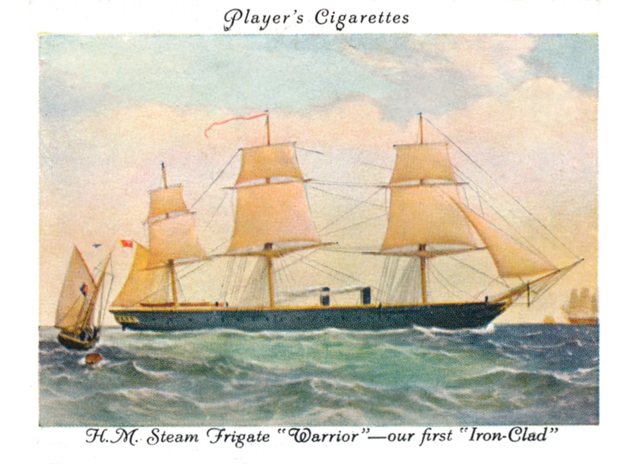 H.M. Steam Fregate Warrior – naše první železná, 1936. od Unbekannt