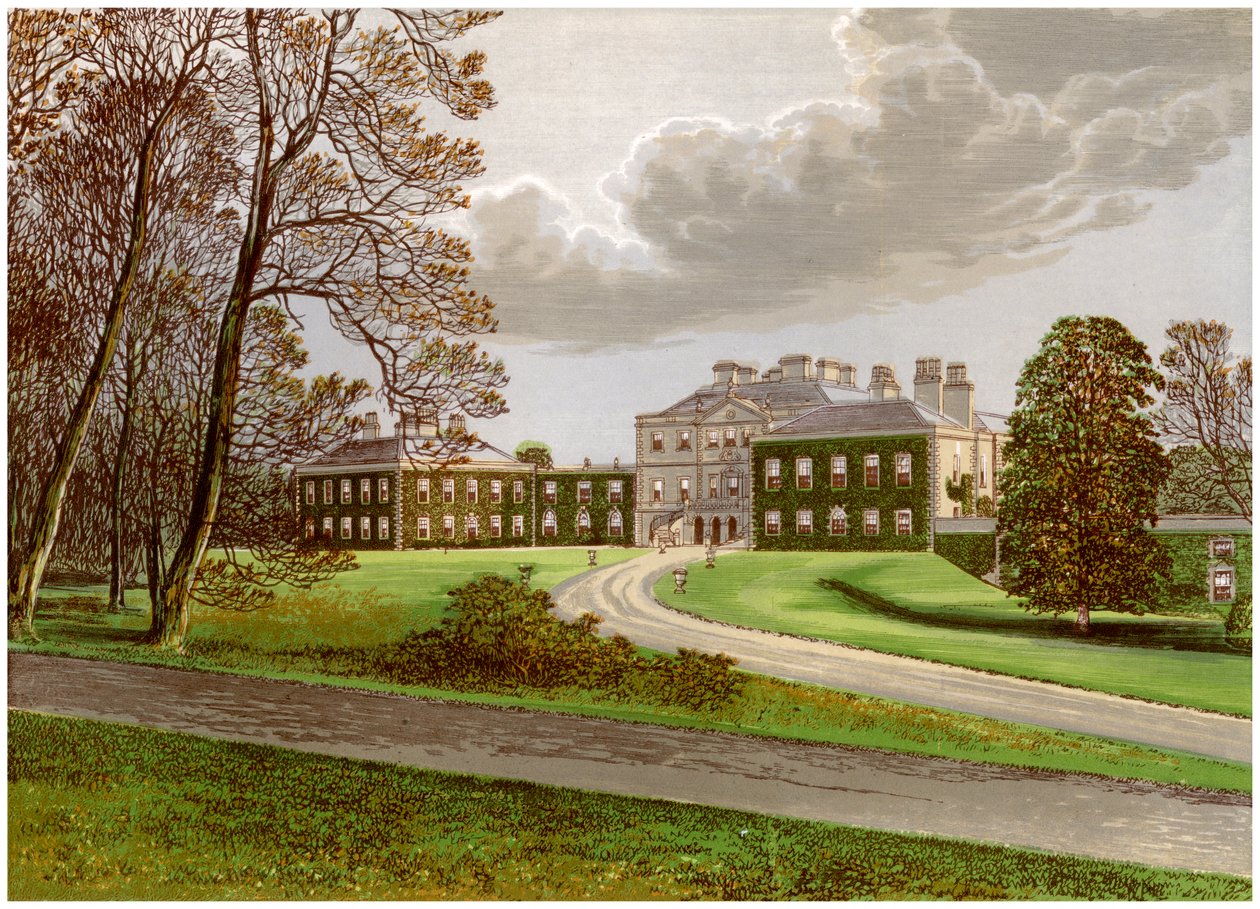 Haddo House, Aberdeenshire, domov hraběte z Aberdeenu, c1880 od Unbekannt