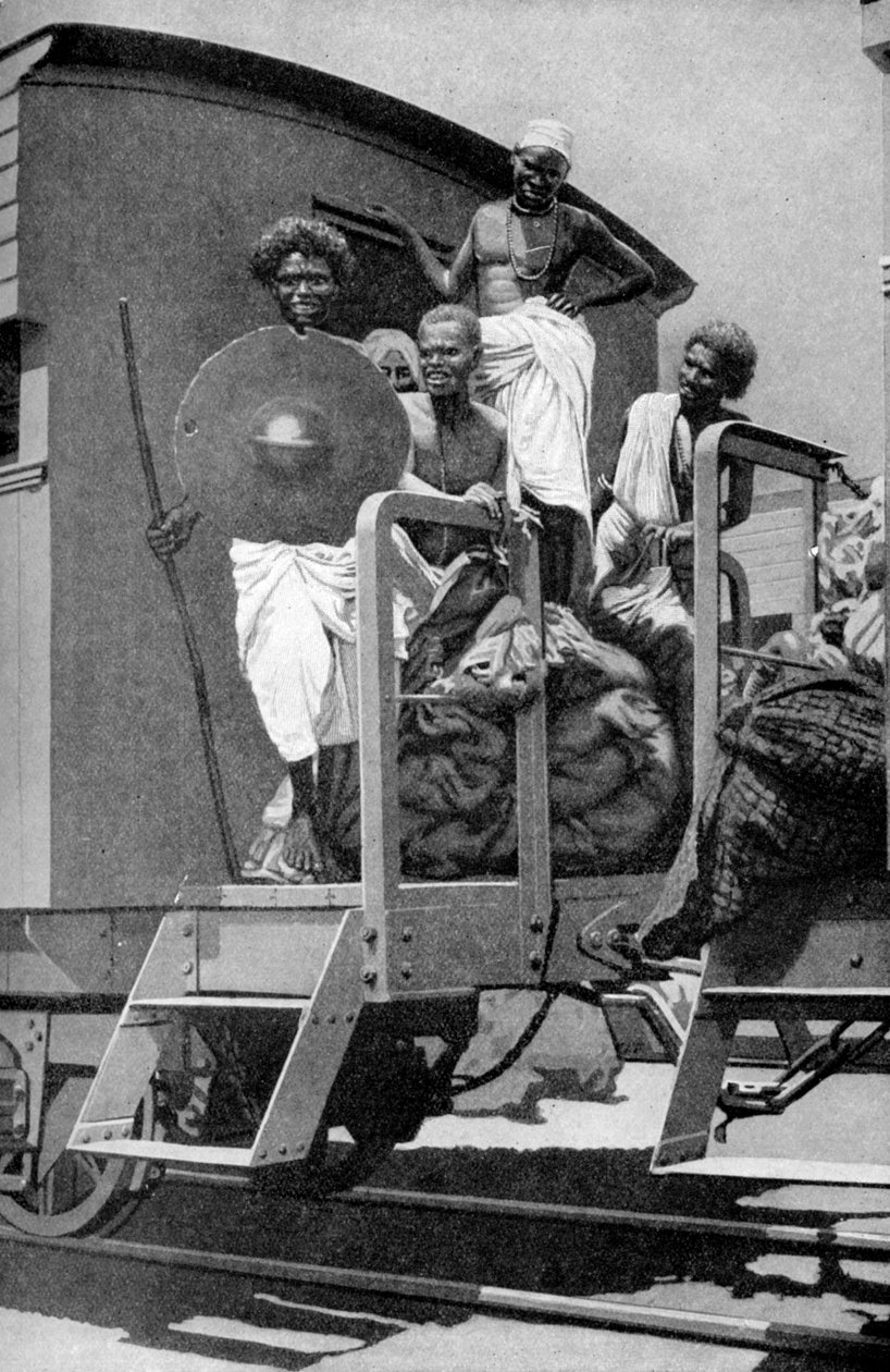 Hadendoan people, východní Afrika, 1922 od Unbekannt