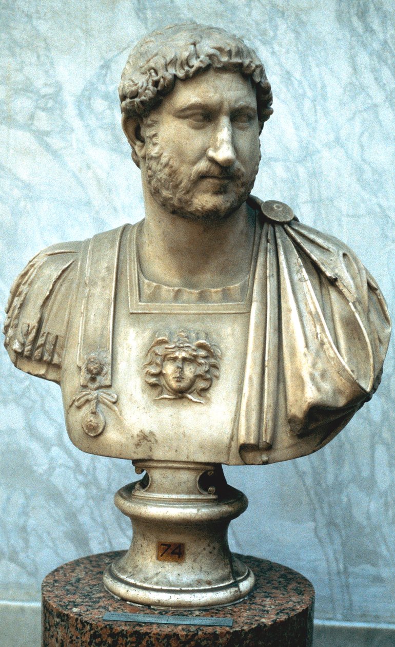 Hadrian, římský císař od roku 117 od Unbekannt