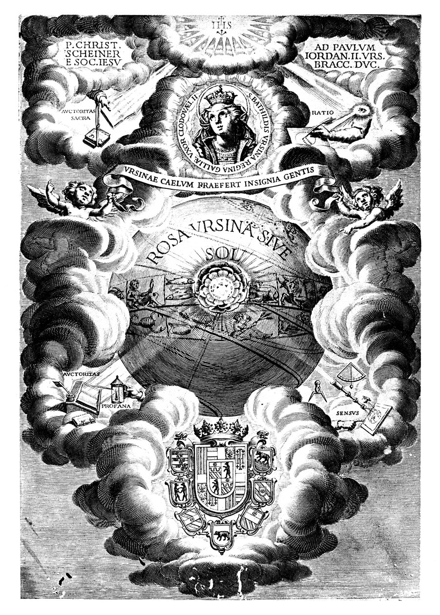 Polotitul Rosy Ursinové, od Christophera Scheinera, 1630 od Unbekannt