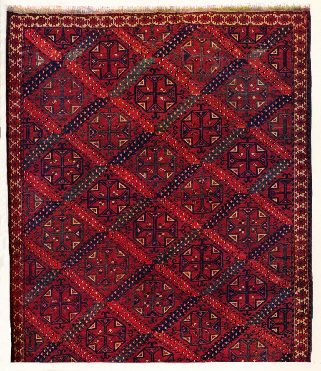 Polovina koberce Ersari Turkoman, c1700 od Unbekannt