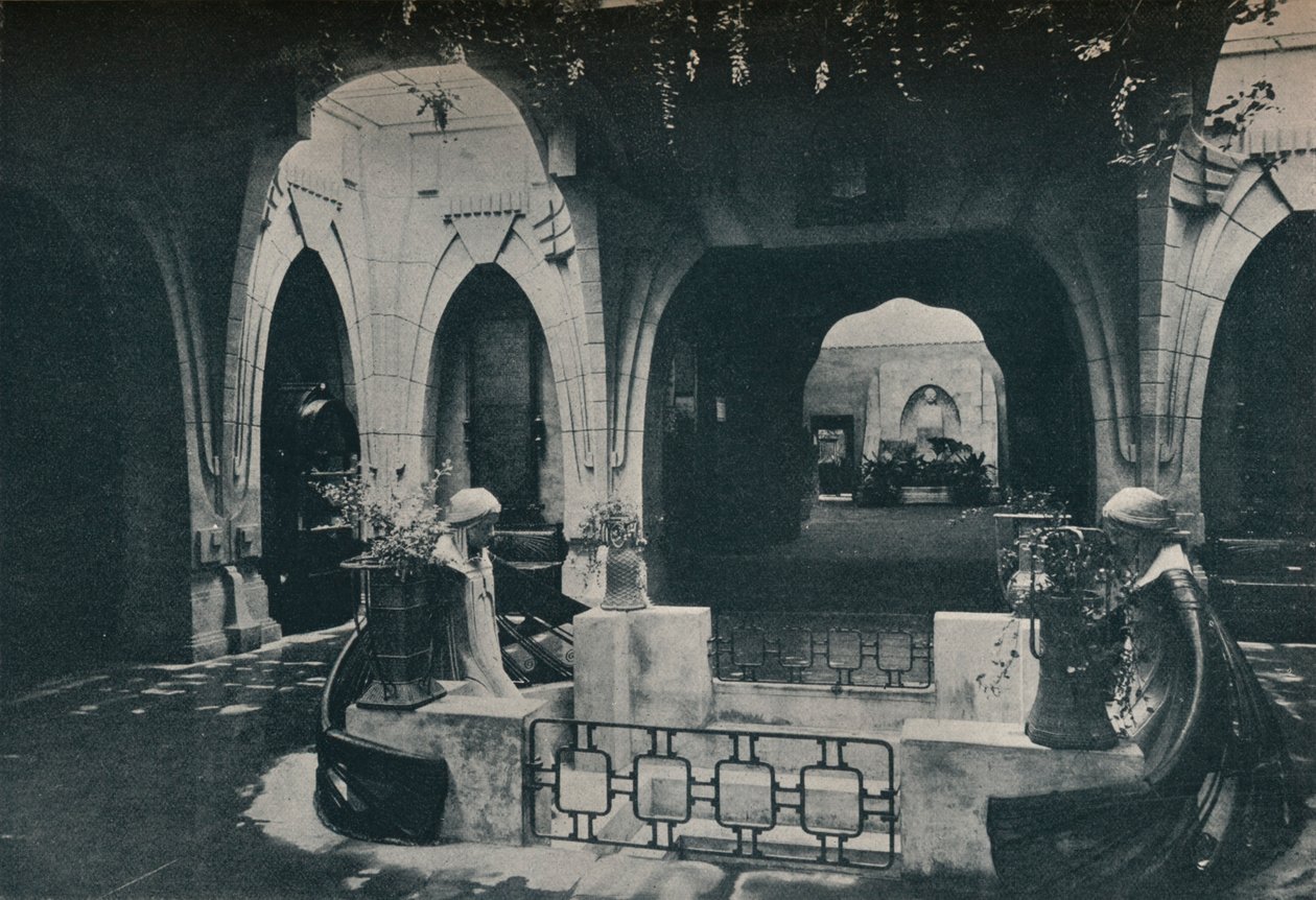 Sál německé sekce turínské výstavy, 1902 od Unbekannt