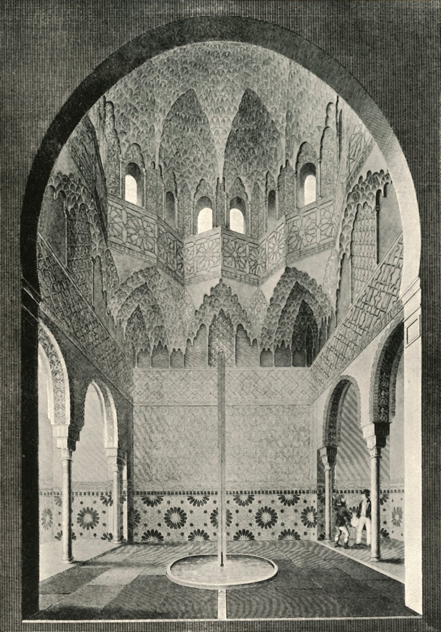 Hall of the Abencerrages, 19. století, 1907. od Unbekannt