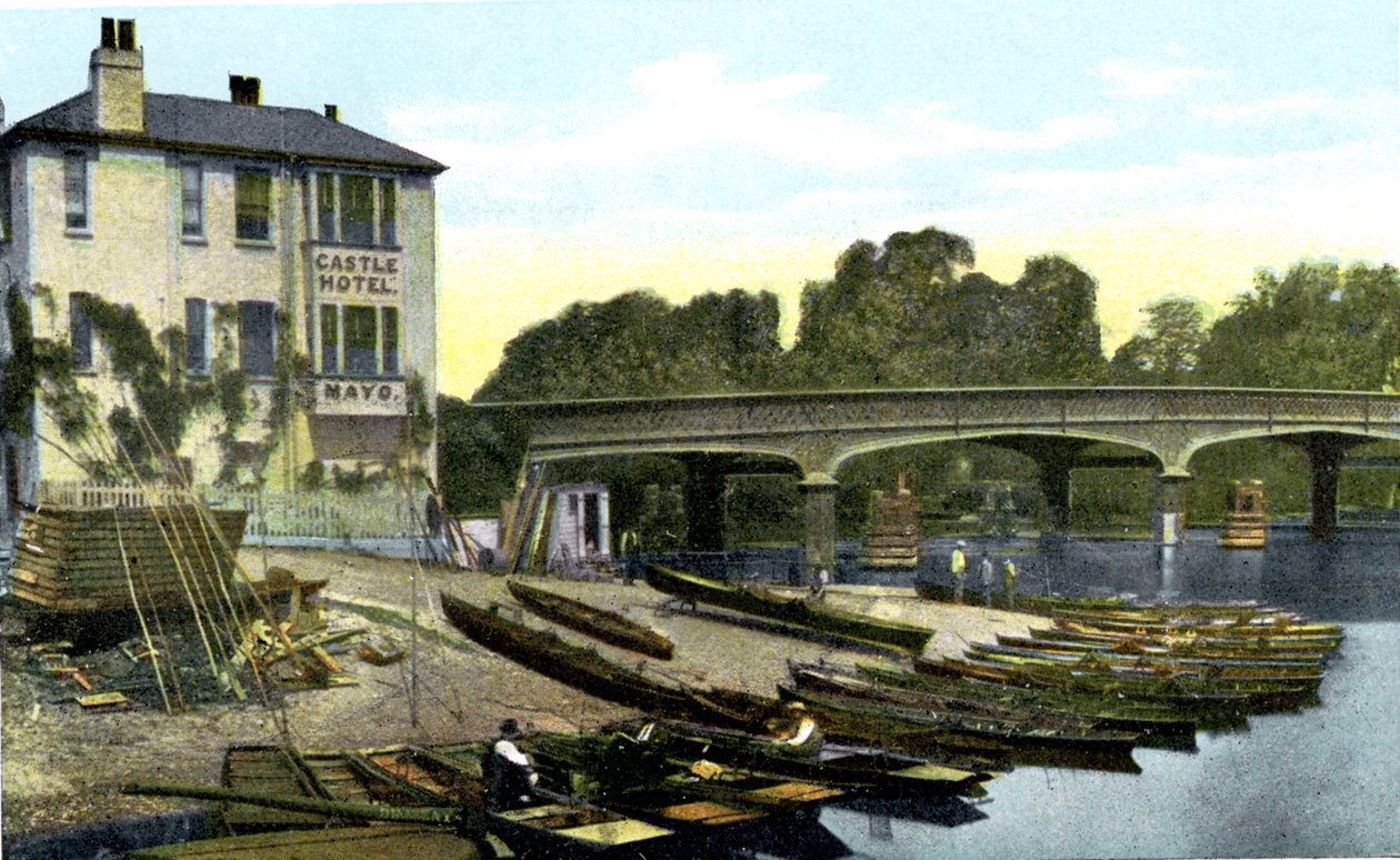 Hampton Court Bridge, Londýn, 20. století od Unbekannt