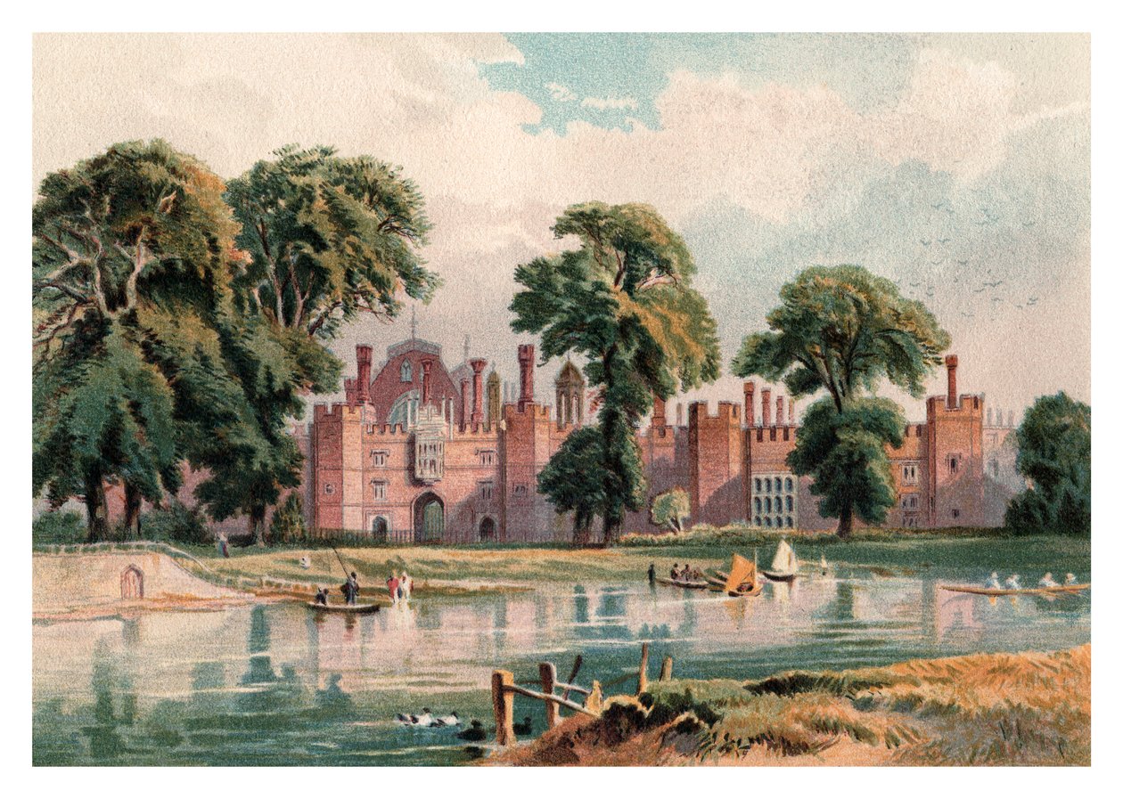 Palác Hampton Court, 1880 od Unbekannt