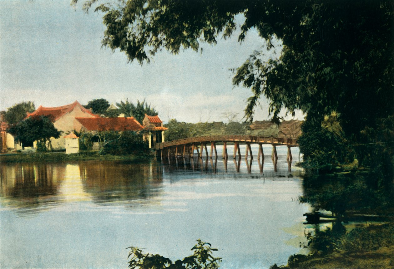 Ha Noi Malé jezero, Hanoj. Malé jezero, 1900. od Unbekannt
