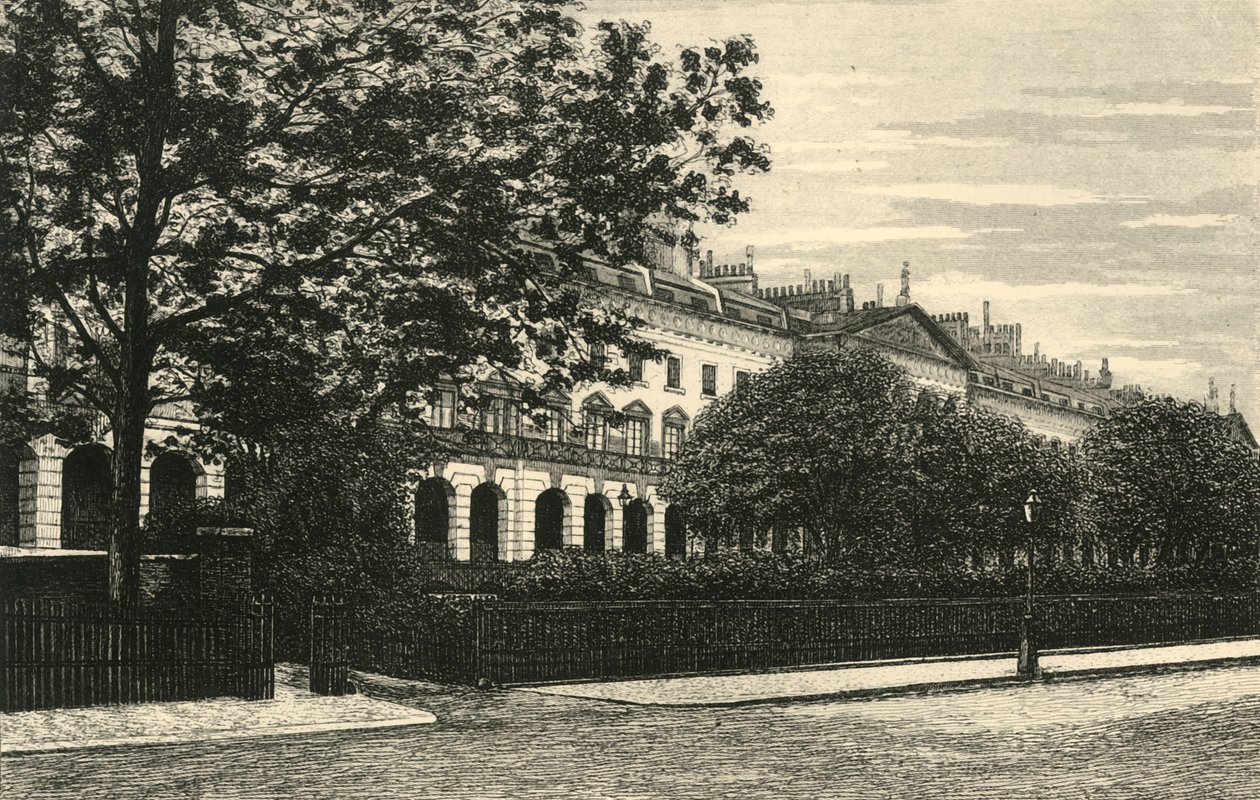 Hanover Terrace, Regents Park, c1876. od Unbekannt