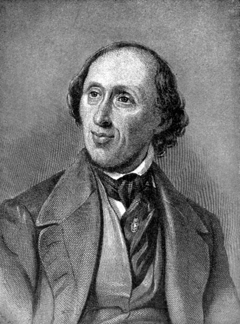 Hans Christian Andersen 1805-1875, dánský autor od Unbekannt