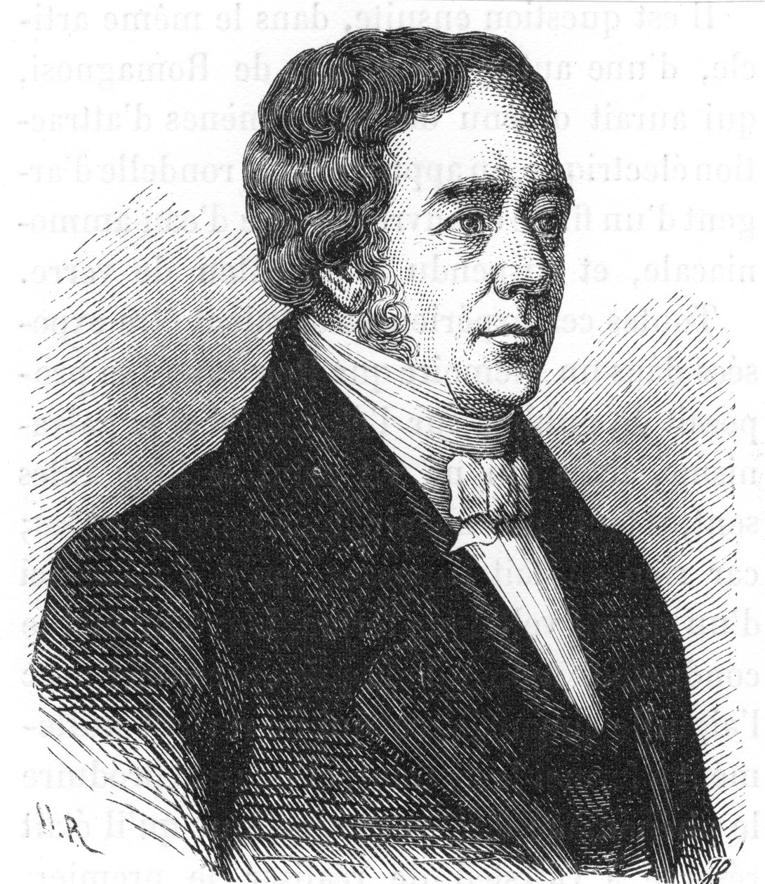 Hans Christian Oersted, dánský fyzik, [c1870] od Unbekannt