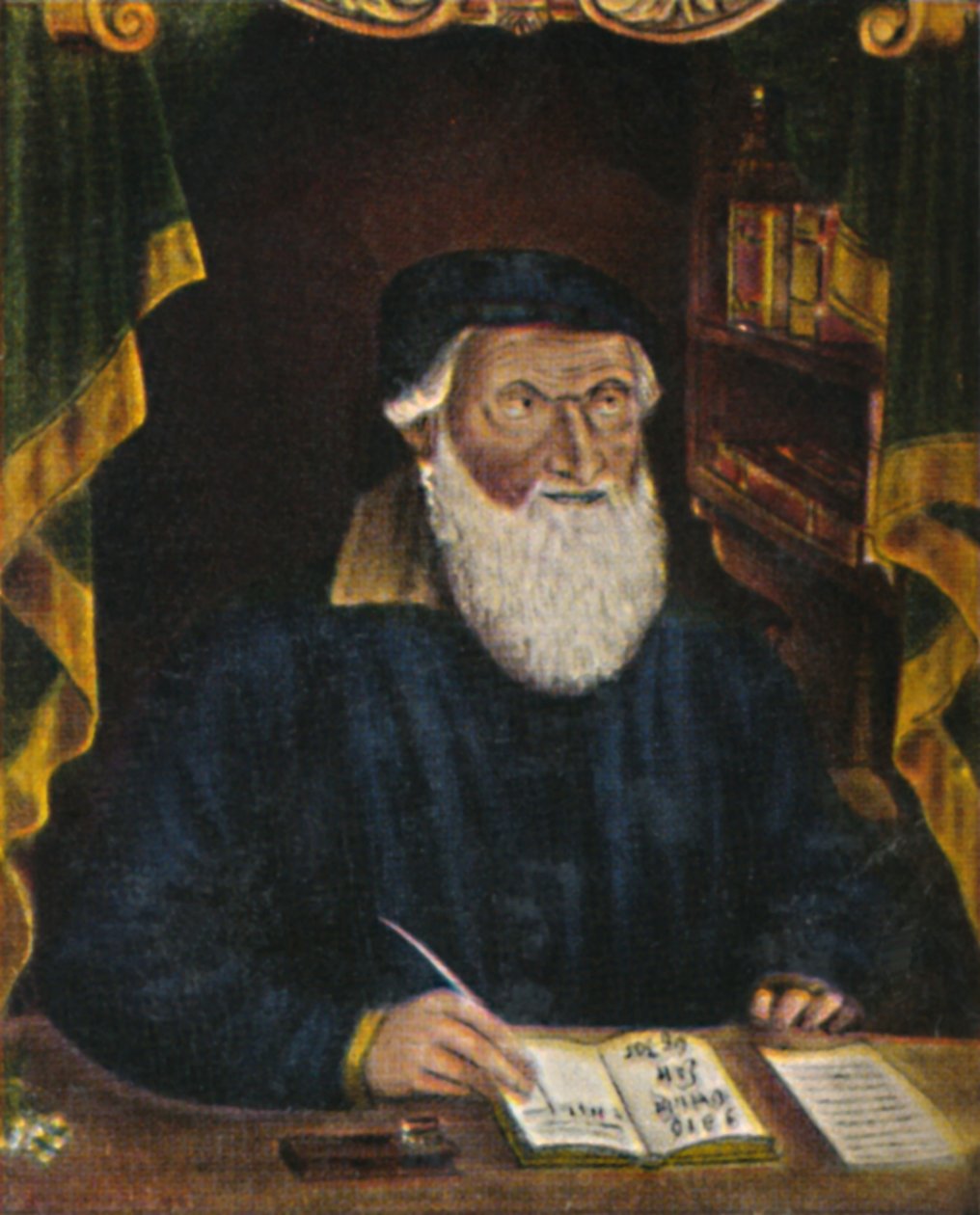 Hans Sachs 1494-1576. Rytina Hanse Weygela, 1934. od Unbekannt