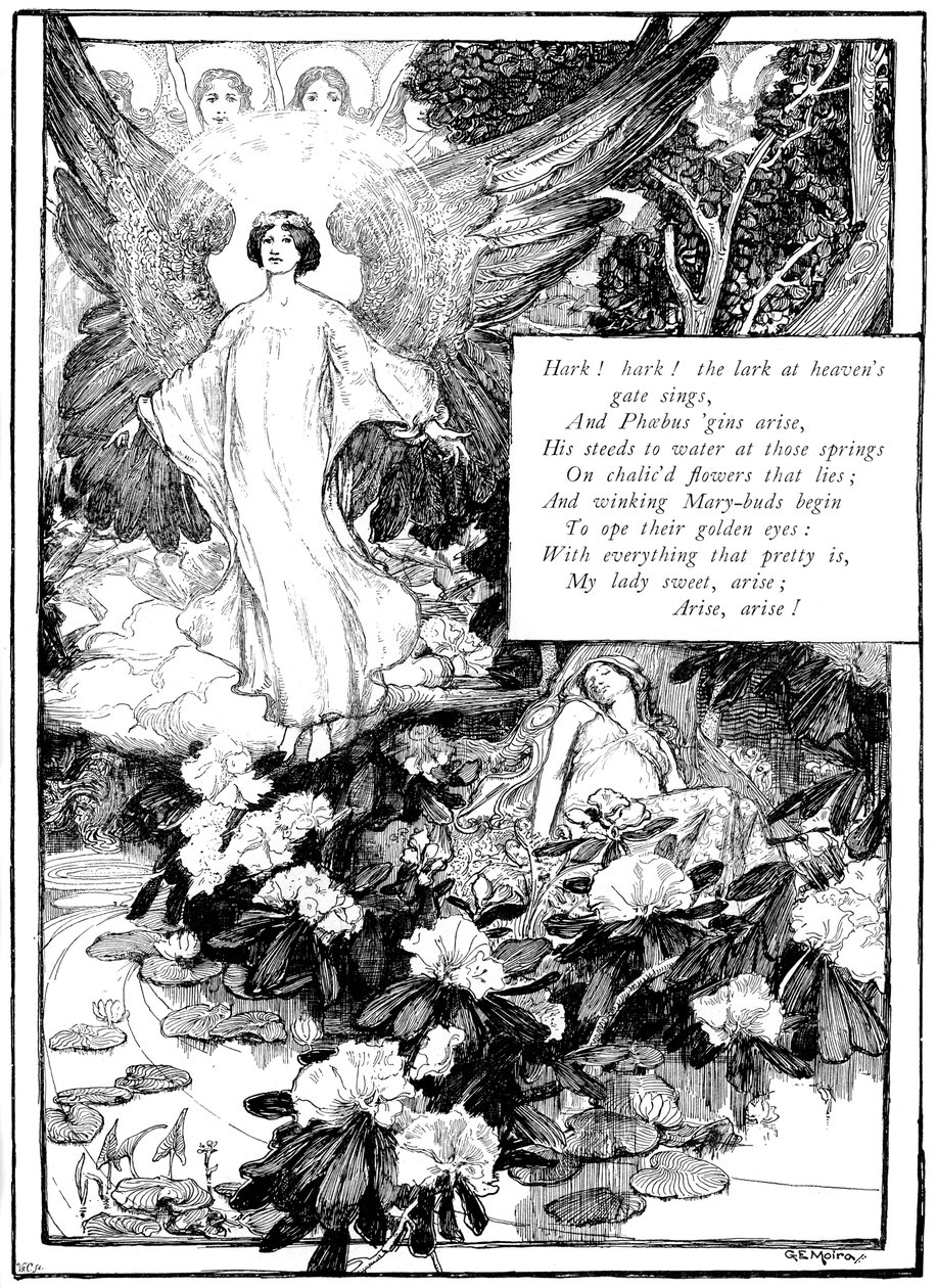 Harku! Skřivan, 1895 od Unbekannt