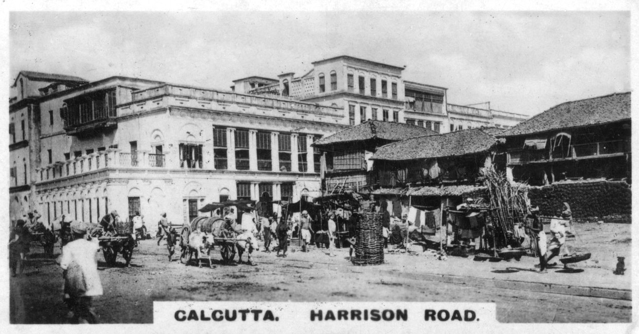 Harrison Road, Kalkata, Indie, c1925 od Unbekannt