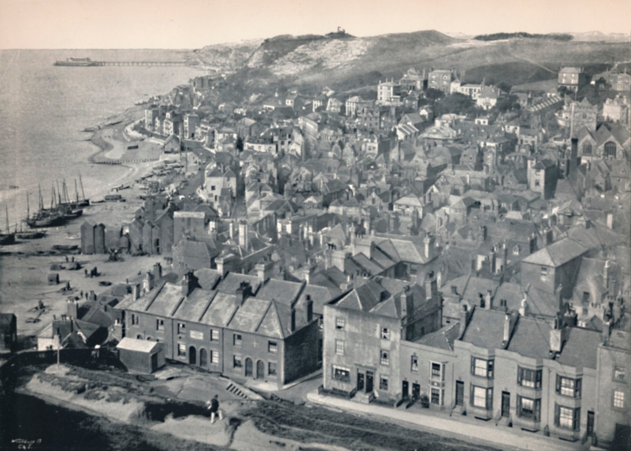 Hastings - Z East Hill, 1895 od Unbekannt