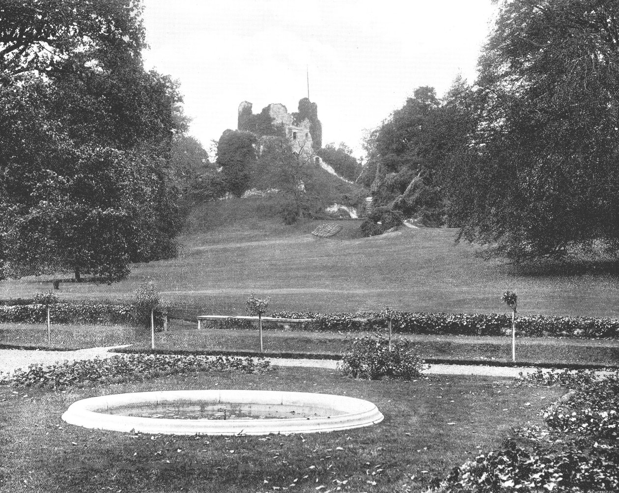 Hrad Hawarden, Flintshire, Wales, 1894. od Unbekannt
