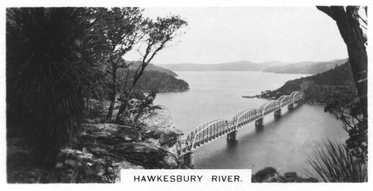 Hawkesbury River, Austrálie, 1928 od Unbekannt