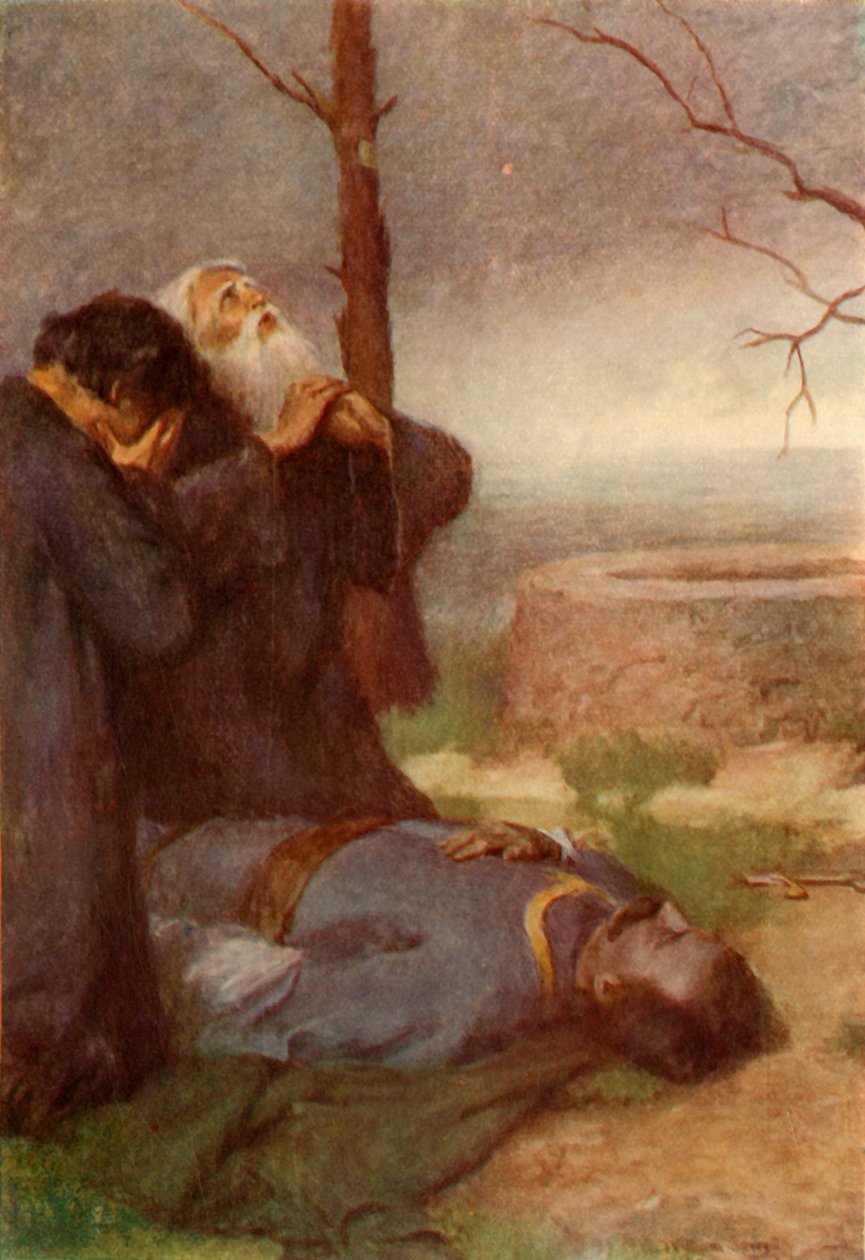 „Hlasitě naříkal nad osudem Marka“, 1917. od Unbekannt