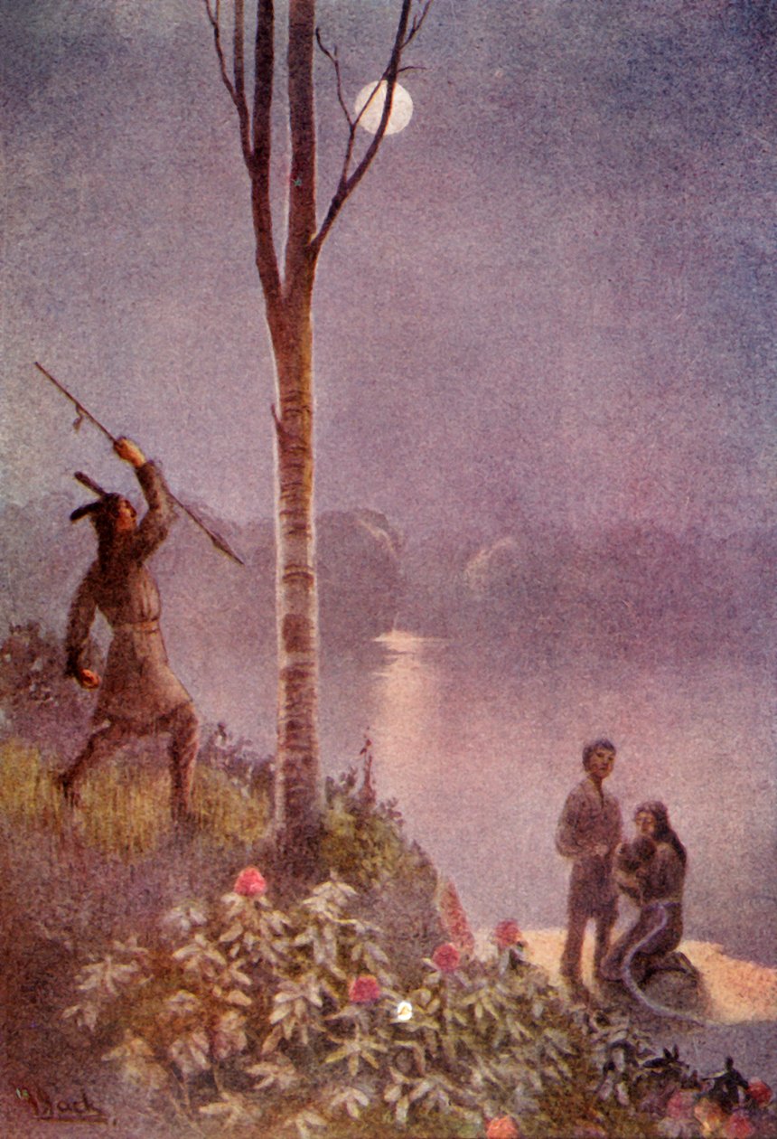 Postavil kopí a udeřil do opasku, 1914. od Unbekannt
