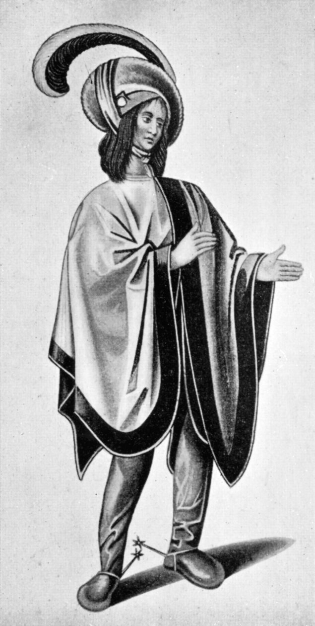Pokrývka hlavy, konec 15.-začátek 16. století, 1910 od Unbekannt
