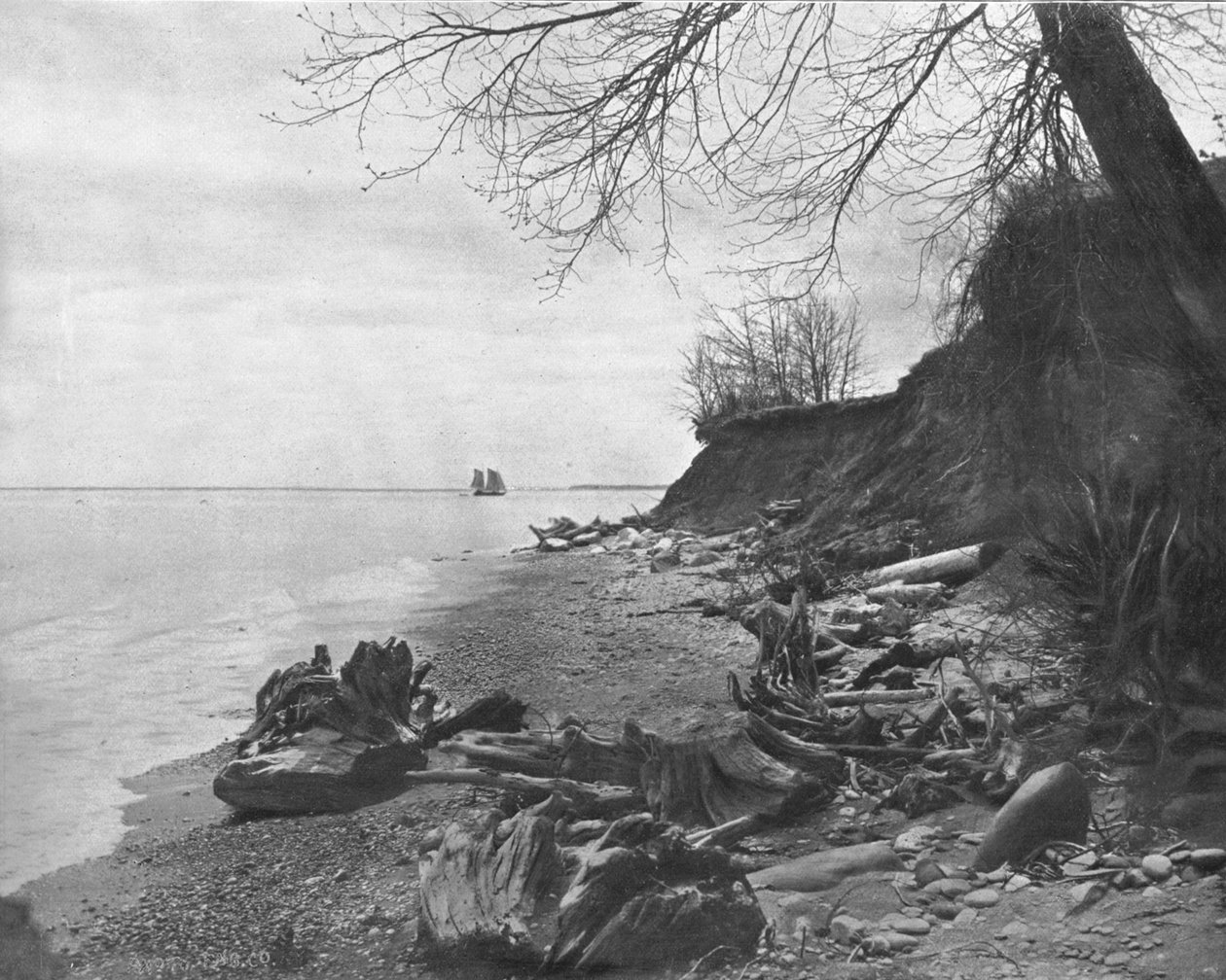 Míříme k pobřeží, jezero Michigan, USA, c1900. od Unbekannt