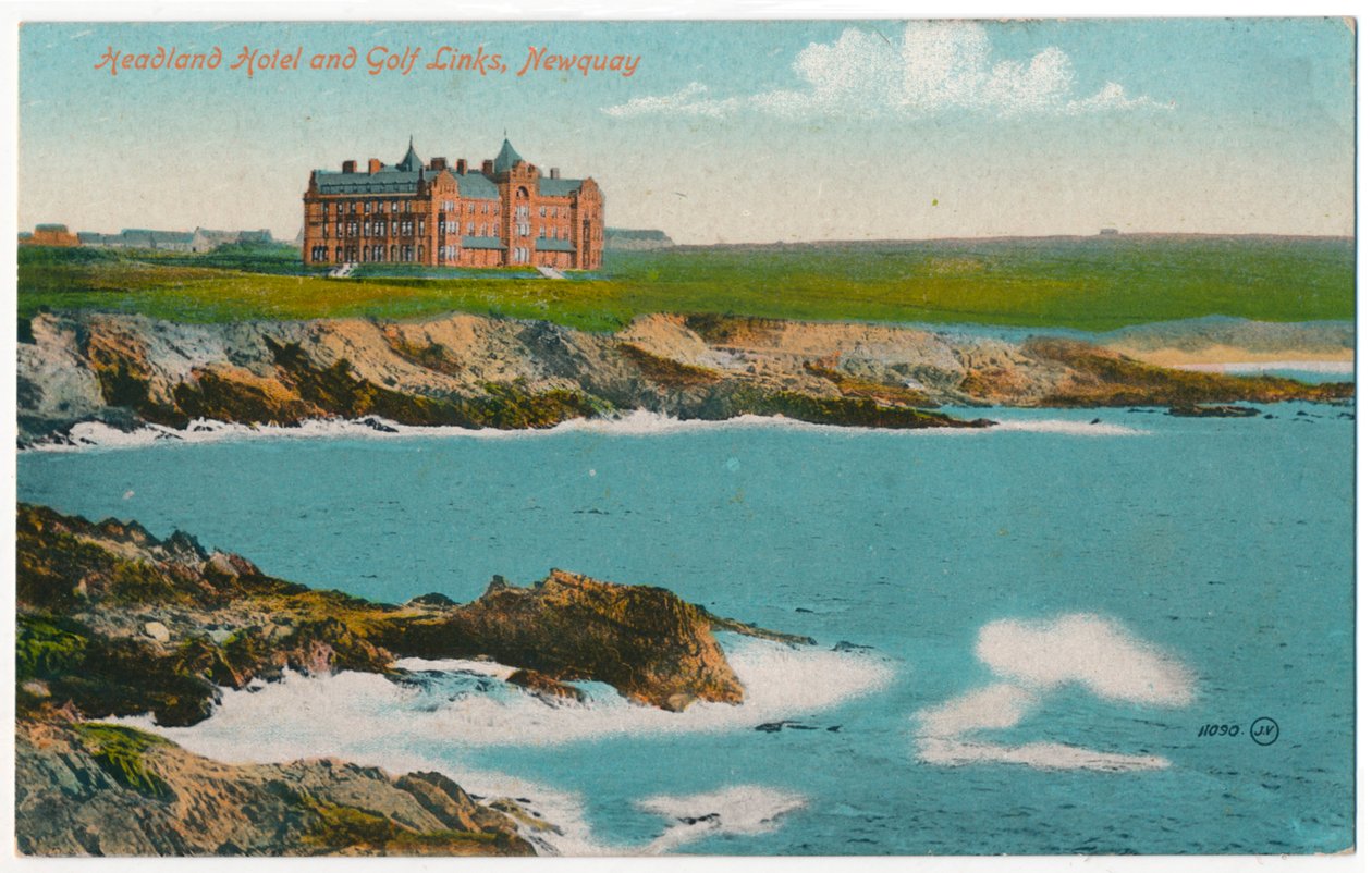 Headland Hotel and Golf Links, Newquay, c1910 od Unbekannt