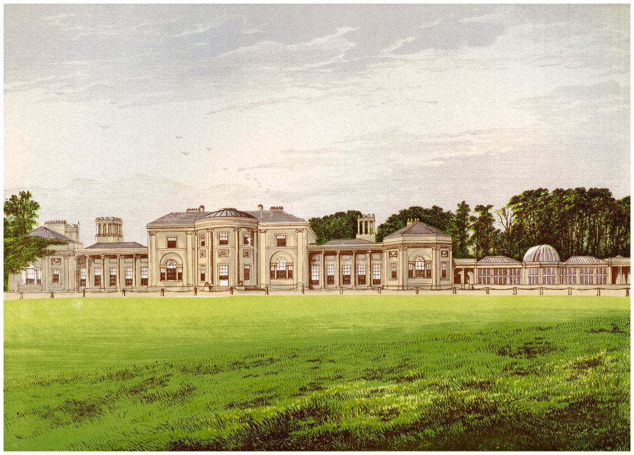 Heaton Park, Lancashire, domov hraběte z Wiltonu, c1880 od Unbekannt