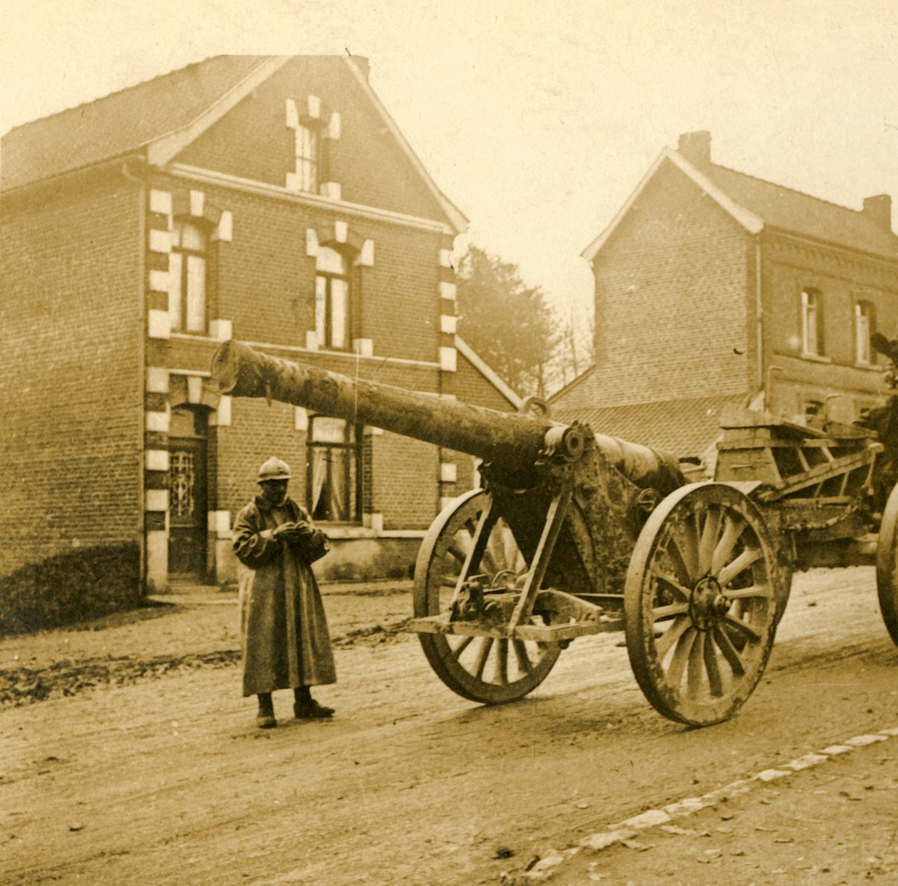 Těžké dělostřelectvo, c1914-c1918 od Unbekannt