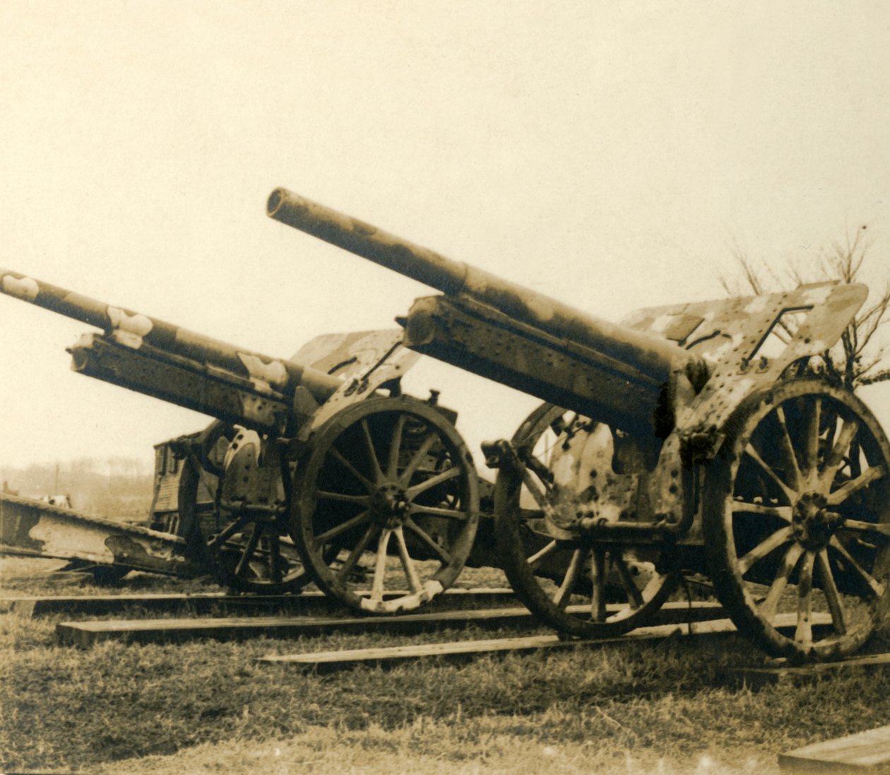 Těžké dělostřelectvo, c1914-c1918 od Unbekannt