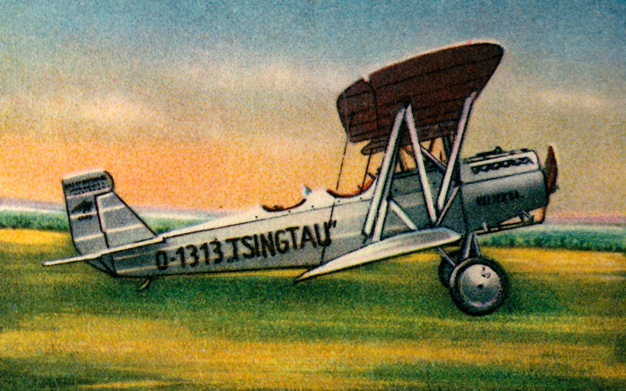 Letadlo Heinkel HD 24 L Tsingtau, 20. léta, 1932. od Unbekannt