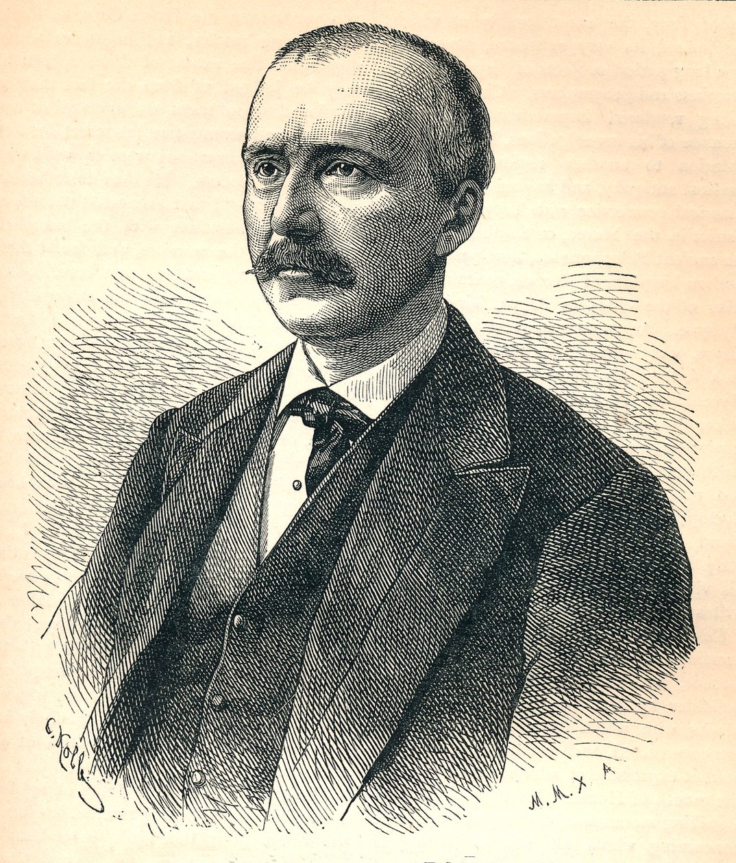 Heinrich Schliemann, 1822-1890, německý archeolog, 1893 od Unbekannt