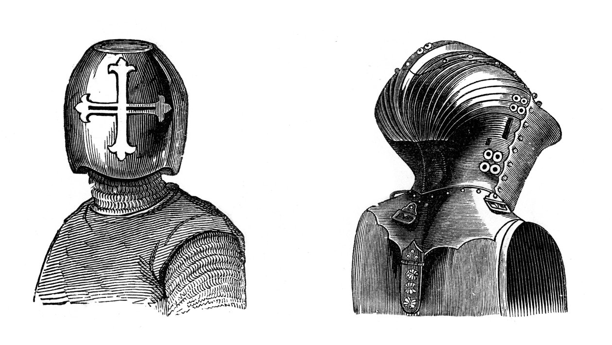 Helmy, 13. a 15. století, 1870 od Unbekannt
