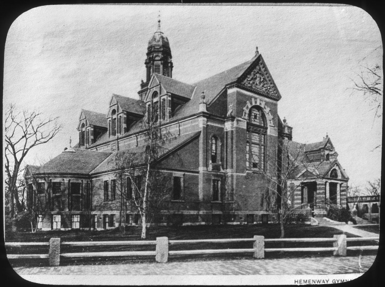 Hemenway Gymnasium, Harvard University, Massachusetts, USA, konec 19. nebo začátek 20. století od Unbekannt