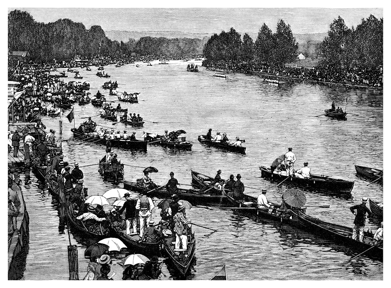 Henley Regatta, Oxfordshire, 1882 od Unbekannt